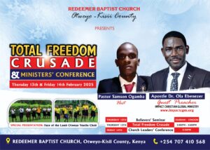 Read more about the article Total Freedom Crusades and Fundraising for another Church in Kisii County